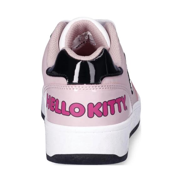 Hello Kitty Sanrio Women Size 11 Pink Casual Court Lace Up Shoe Sneakers New - Picture 12 of 16